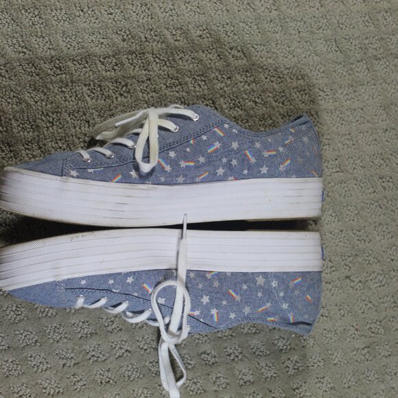 Keds X Sunny Life Triple Up Shooting Star Sneakers Size 11 - Picture 5 of 6